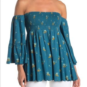 Free People Lana Off The Shoulder Tunic
